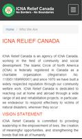 ICNA Relief Canada capture d'écran 3