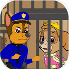 Paw runner helps puppy patrol آئیکن