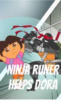 Ninja runner helps Dora screenshot 1
