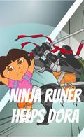 Ninja runner helps Dora captura de pantalla 1