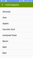 ICN Food List स्क्रीनशॉट 1