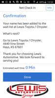 Net Check In Lewis Automotive 스크린샷 2