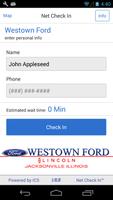 Net Check In - Westown Ford Ekran Görüntüsü 1