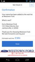 Net Check In - Westown Ford Ekran Görüntüsü 2