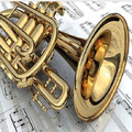 Play trumpet