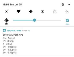 Indy Bus Real Time Map capture d'écran 3