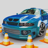 Car Parking Sea Port Zone 3D icône