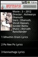 i LYRICS Tamil Songs capture d'écran 2