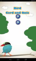 Bird Quiz and Card پوسٹر