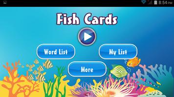 Fish card poster