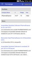 Pharmafinance capture d'écran 1