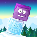 Icy Purple Head  - cool physics slide block APK
