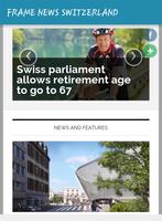 FRAME NEWS SWITZERLAND screenshot 2