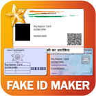 Fake ID Card Maker For India ไอคอน