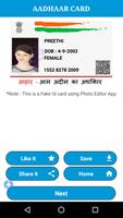 Fake ID Card Maker Prank capture d'écran 1