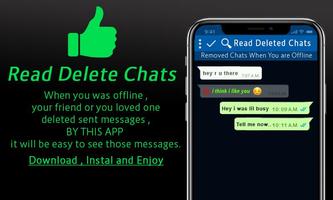 1 Schermata WhatsRemoved – WhatsDeleted – Read Deleted Chat