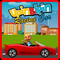 Upin Racing Car Ipin Affiche