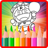 Coloring Book Emon Cat