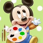 Color kids: Disney Colouring icône