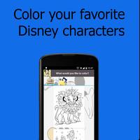 Color kids: Disney Colouring Affiche