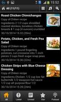 100 Easy Chicken Recipes capture d'écran 1