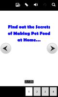 1 Schermata Make Pet Food at Home