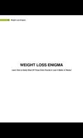 Weight Loss Enigma capture d'écran 1