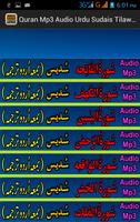 Sudes Urdu Quran Audio Tilawat syot layar 1
