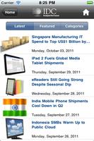 IDC Info On The Go ภาพหน้าจอ 1