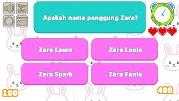 Zara Leola Quiz screenshot 2