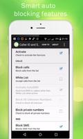 Chamador e bloqueio de SMS imagem de tela 2