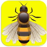 Hopping bee ikona