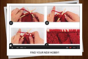 Knitting as a hobby постер