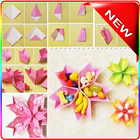 Icona idea way folded origami