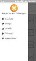 Restaurant And Cafe Ideas الملصق