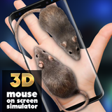 Ratte auf dem Bildschirm Zeichen