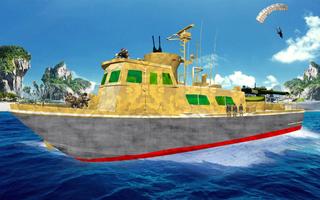 US Navy Gunner Shoot : Battleship Attack 3D ảnh chụp màn hình 2