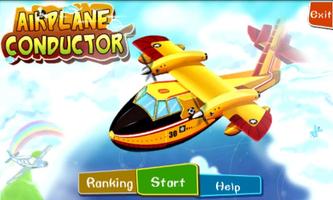 Airplane Conductor Affiche