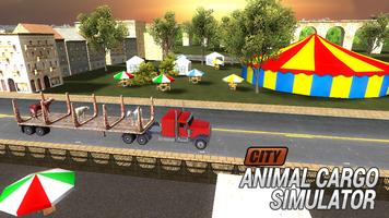 City Animal Cargo Simulator Affiche