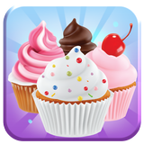 Creador de Cupcakes: decora dulces pastelillos icono