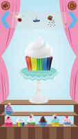 Cupcake Maker - decorate sweet cakes 🍩 اسکرین شاٹ 1