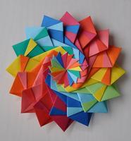 идея оригами постер
