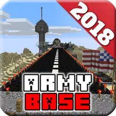 Baixar 2018 Minecraft Army Base Map MCPE APK