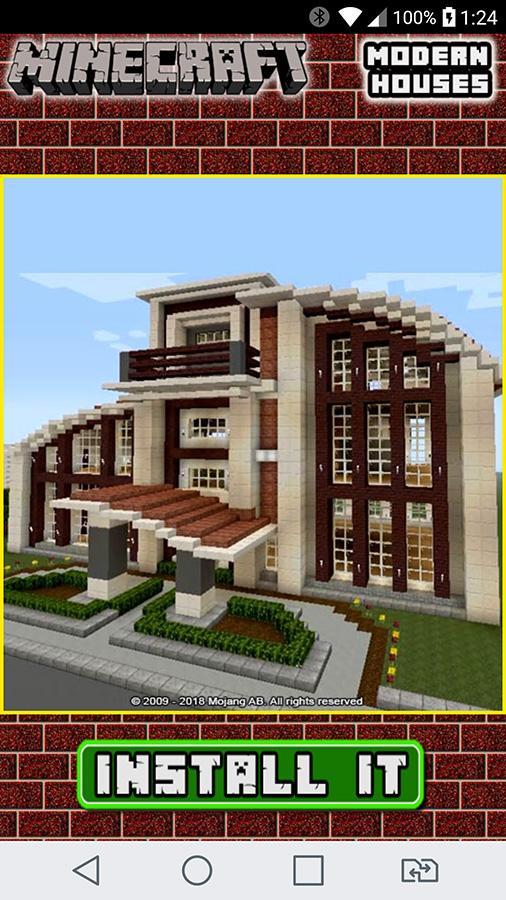 Modern Minecraft House Design Ideas For Android Apk Download