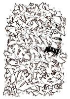 Drawing graffiti alphabet styles Screenshot 2