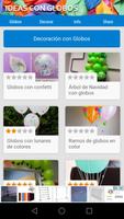 Ideas con globos پوسٹر