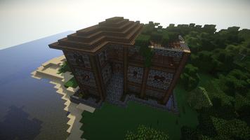 Cool House Minecraft Building imagem de tela 1