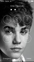 Justin Bieber Lock Screen Walpaper poster