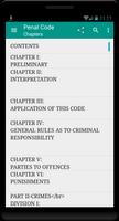 Zambian Penal Code capture d'écran 2