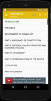 Zambian Constitution captura de pantalla 1